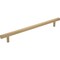 Jeffrey Alexander 12" Center-to-Center Satin Bronze Square Dominique Appliance Handle 845-12SBZ - alternate 1